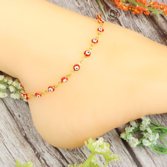 "Dainty Anklet for Women – Elegant Everyday Jewelry & Perfect Gift | MLCRC1640 - Picture 5 of 10